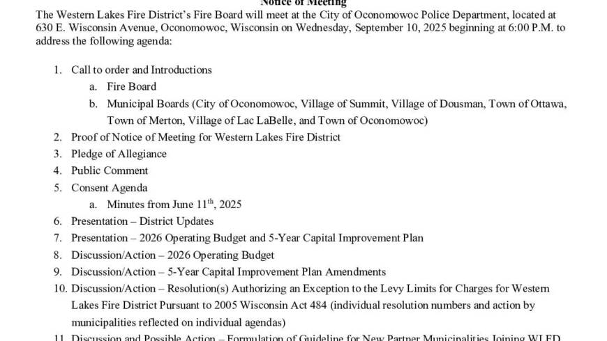 2025 09 10 Joint Owners Meeting